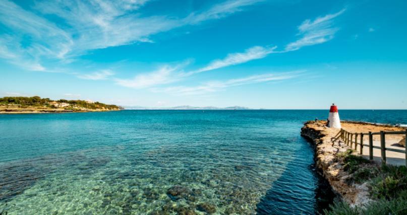 Grand Studio Terrasse De Standing, Pleine Vue Village Et Mer Кари Ле Рует Екстериор снимка