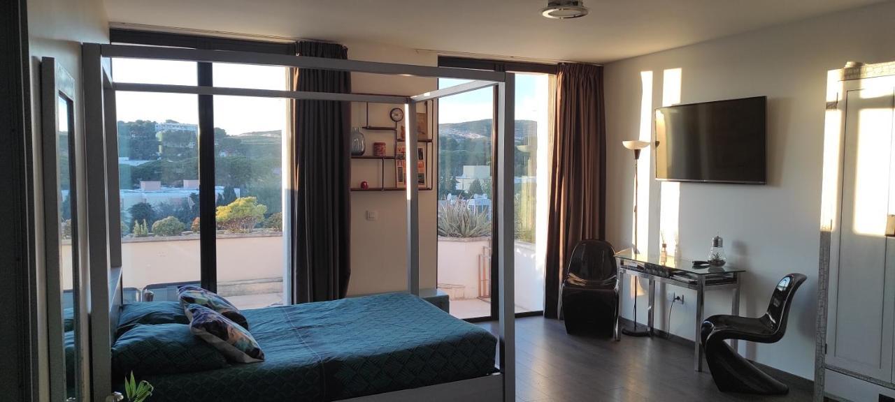 Grand Studio Terrasse De Standing, Pleine Vue Village Et Mer Кари Ле Рует Екстериор снимка